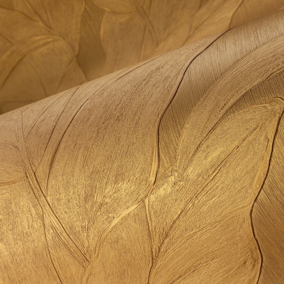 Arte Behang Monsoon 2.0 Musa 75004B Gold leaf