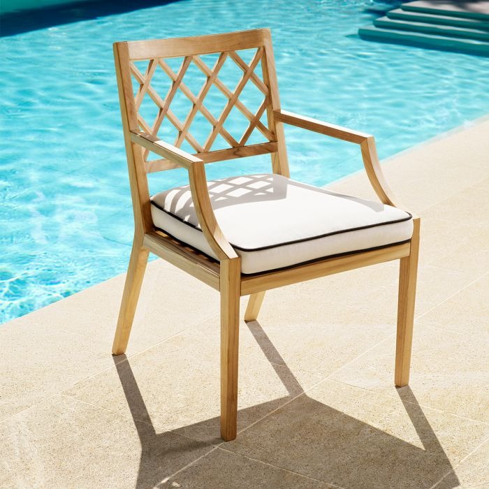 Outdoor Dining Chair Paladium with arm-2