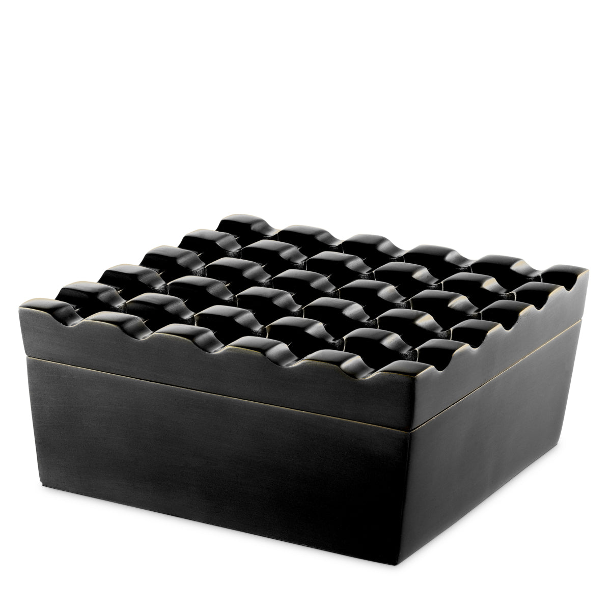 Ashtray Eichholtz Deluxe gunmetal