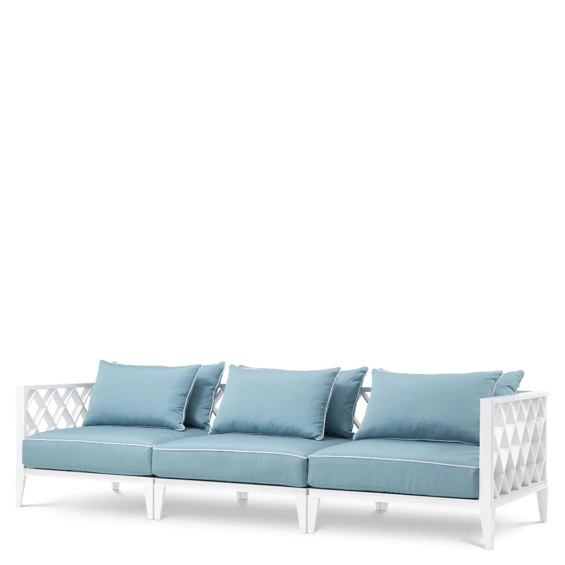 Outdoor-Sofa Eichholtz Ocean Club weiß