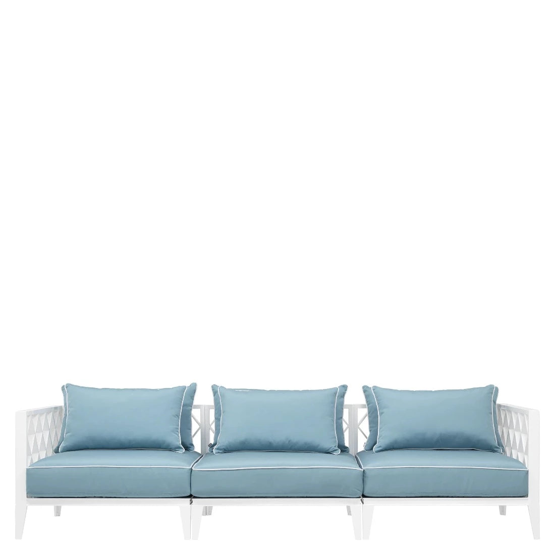 Outdoor-Sofa Eichholtz Ocean Club weiß