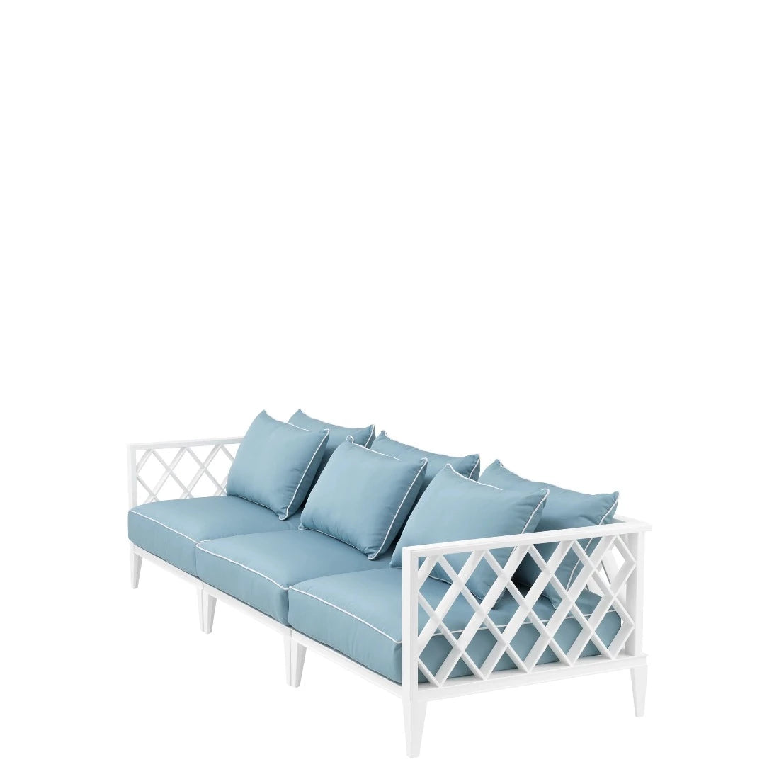 Outdoor-Sofa Eichholtz Ocean Club weiß