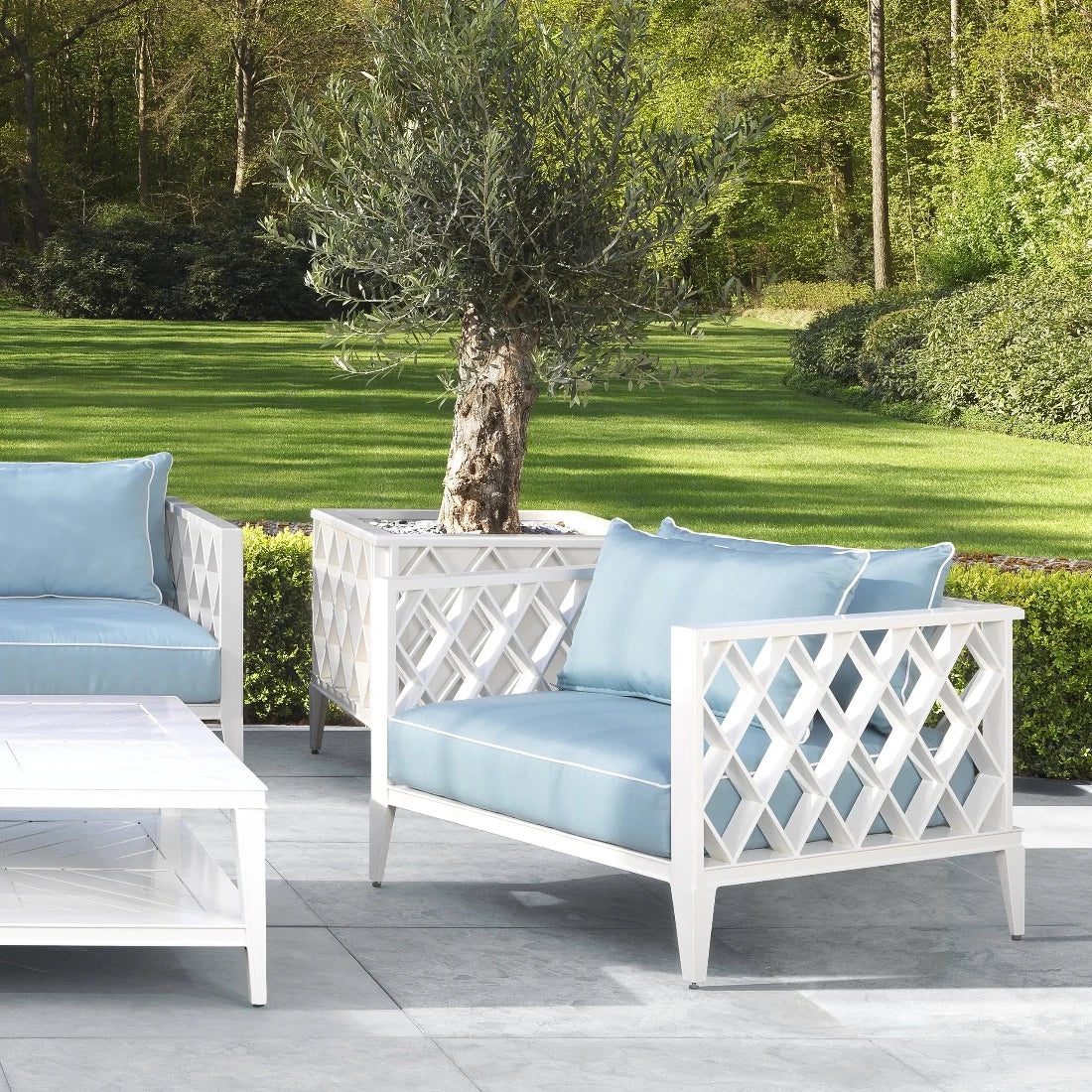 Outdoor chair Eichholtz Ocean club white