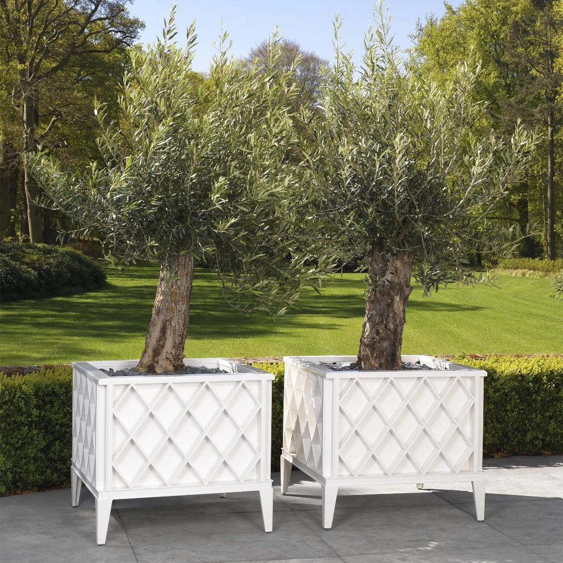 Outdoor Planter Eichholtz Ocean club white