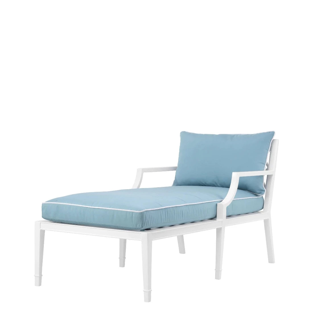 Outdoor Chaise lounge Eichholtz Bella Vista White