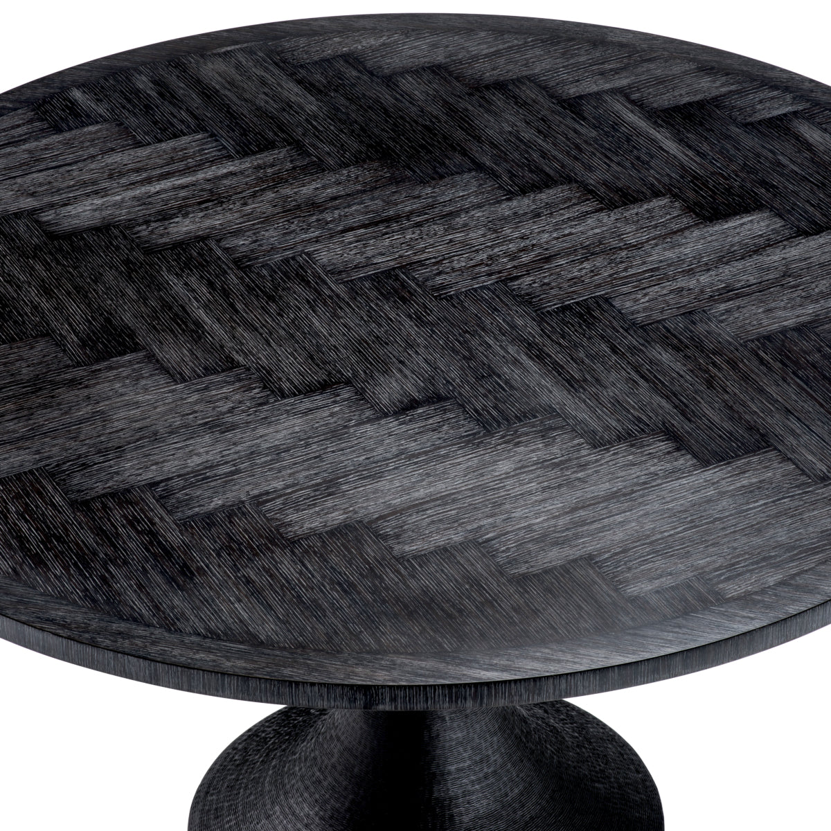 Eichholtz dining table Melchior round charcoal grey