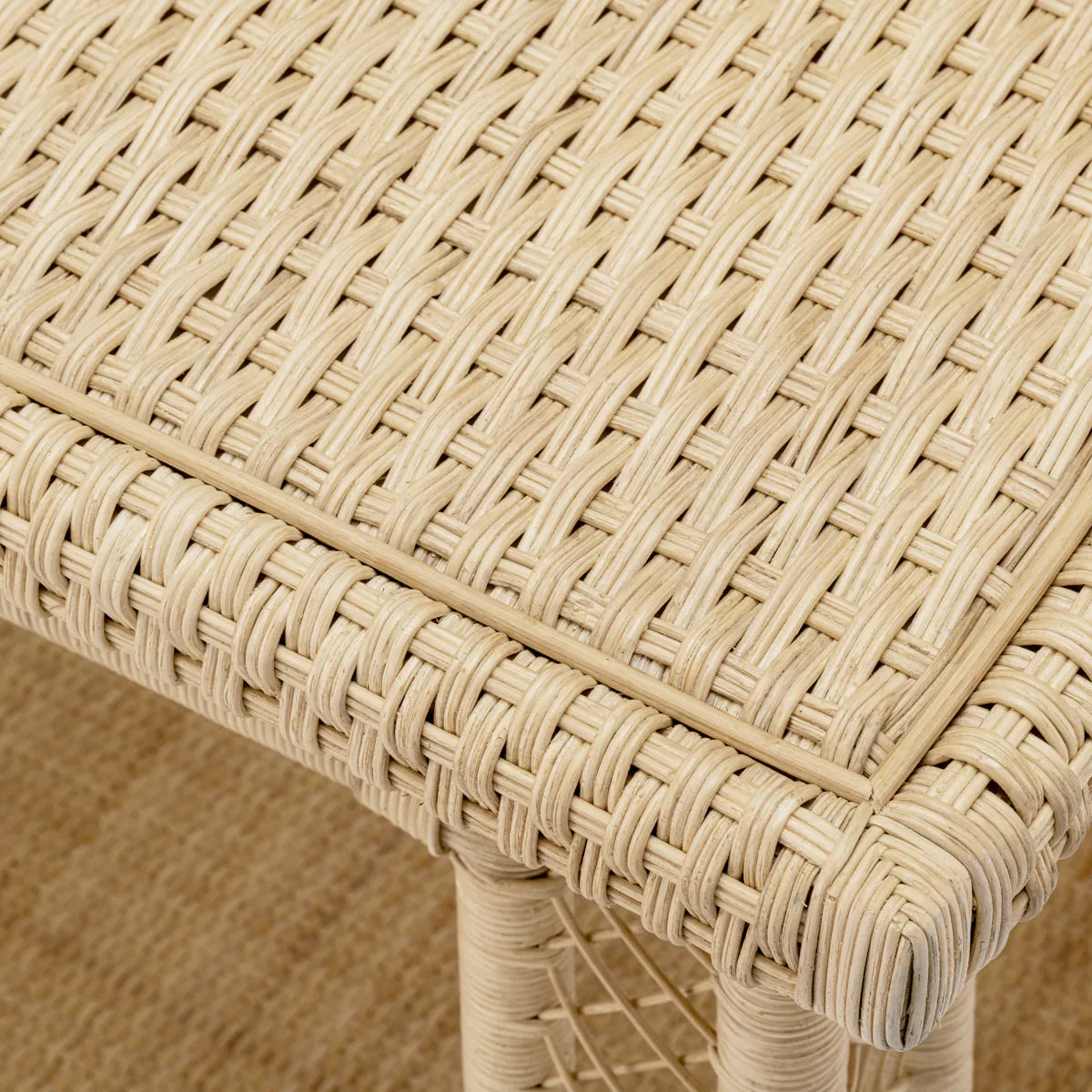 Table d'appoint Eichholtz Saba en rotin