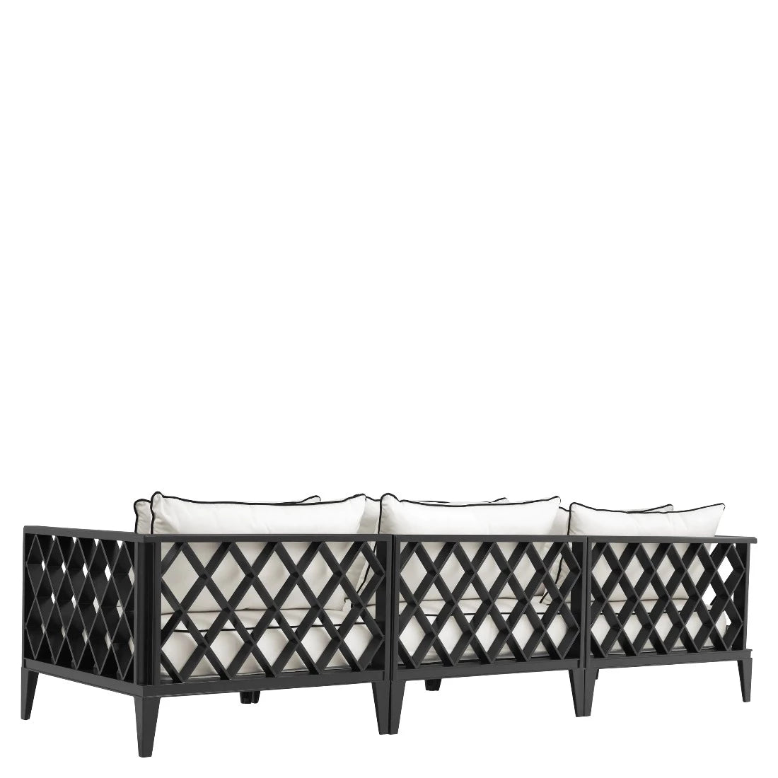Outdoor sofa Eichholtz Ocean club black