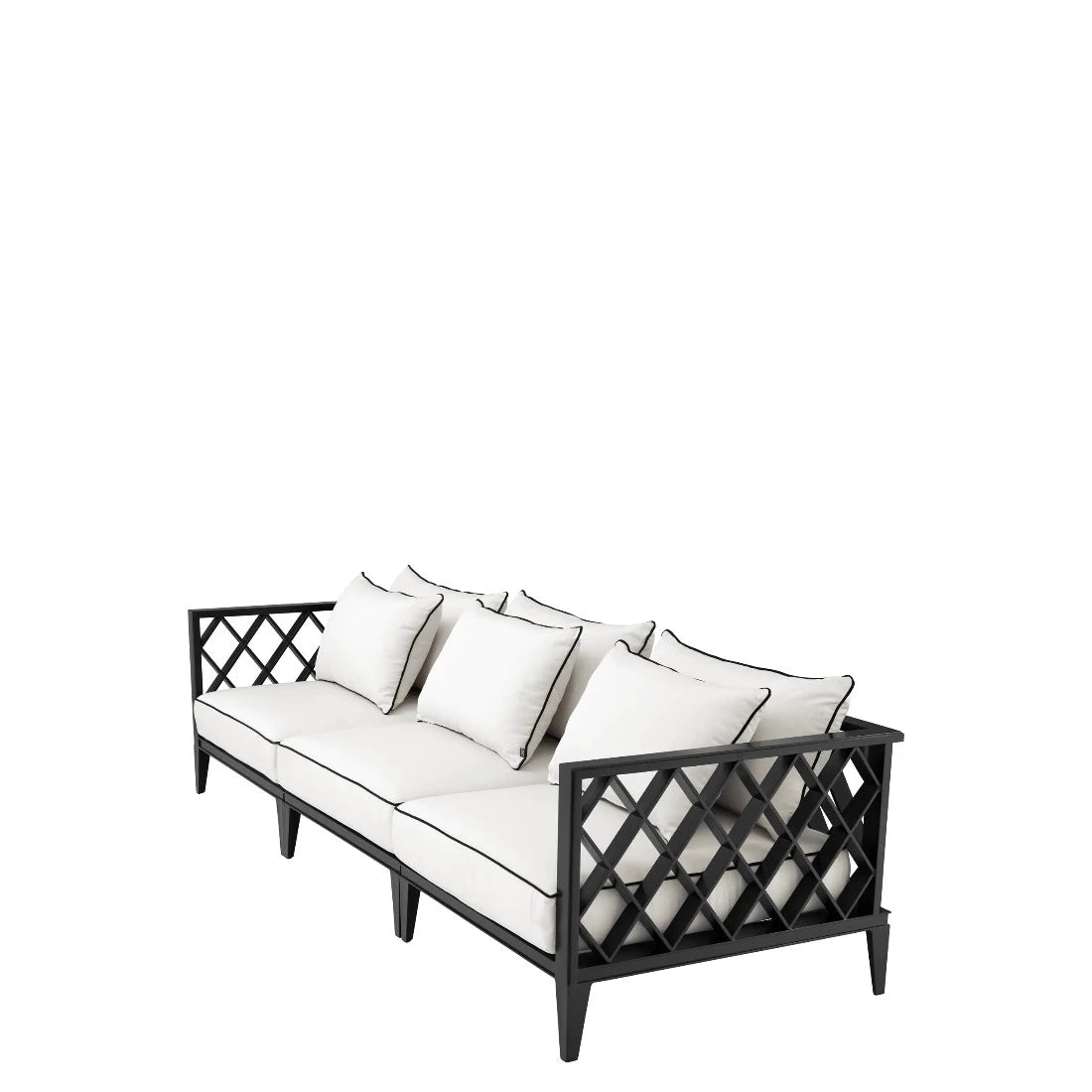 Outdoor sofa Eichholtz Ocean club black