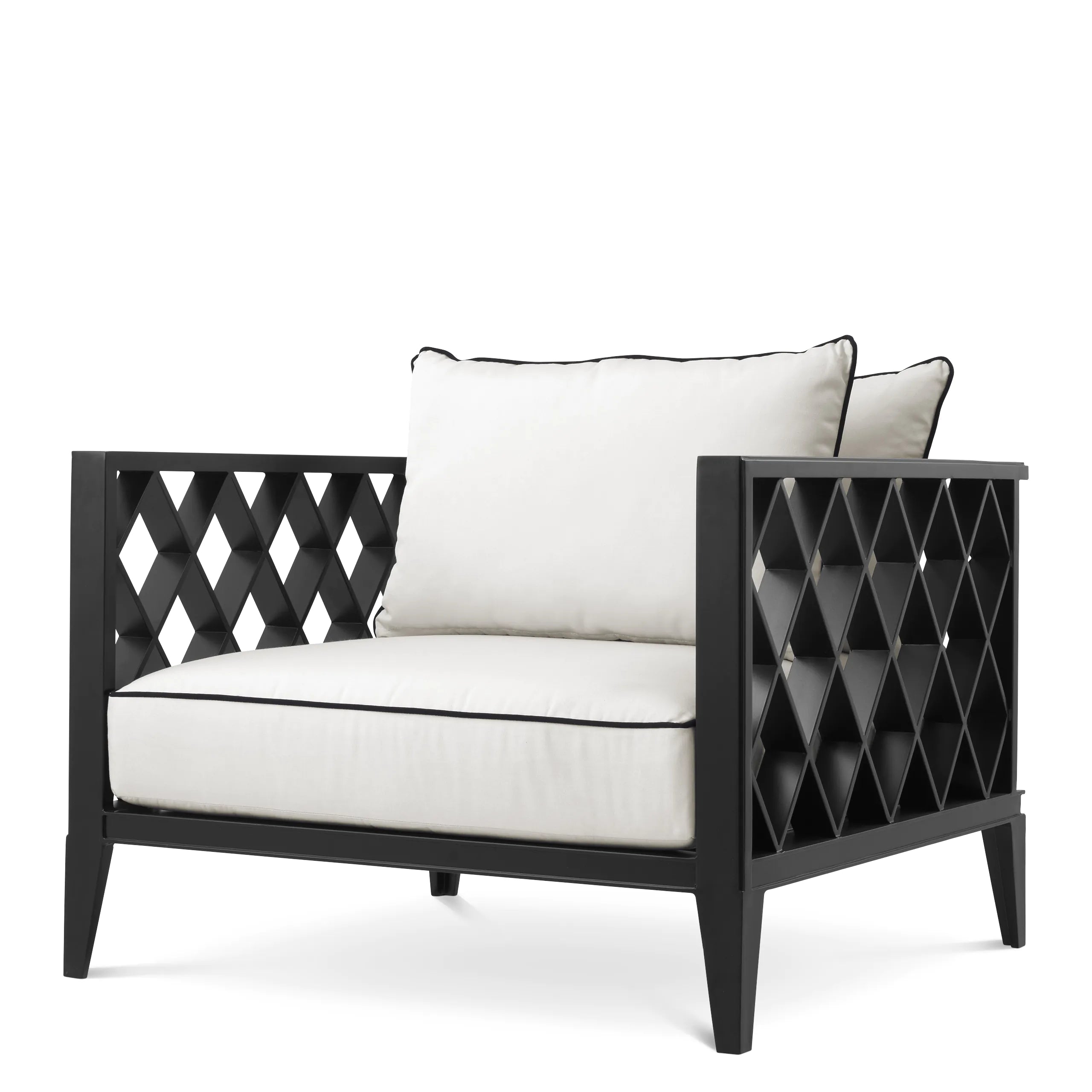 Outdoor chair Eichholtz Ocean club black