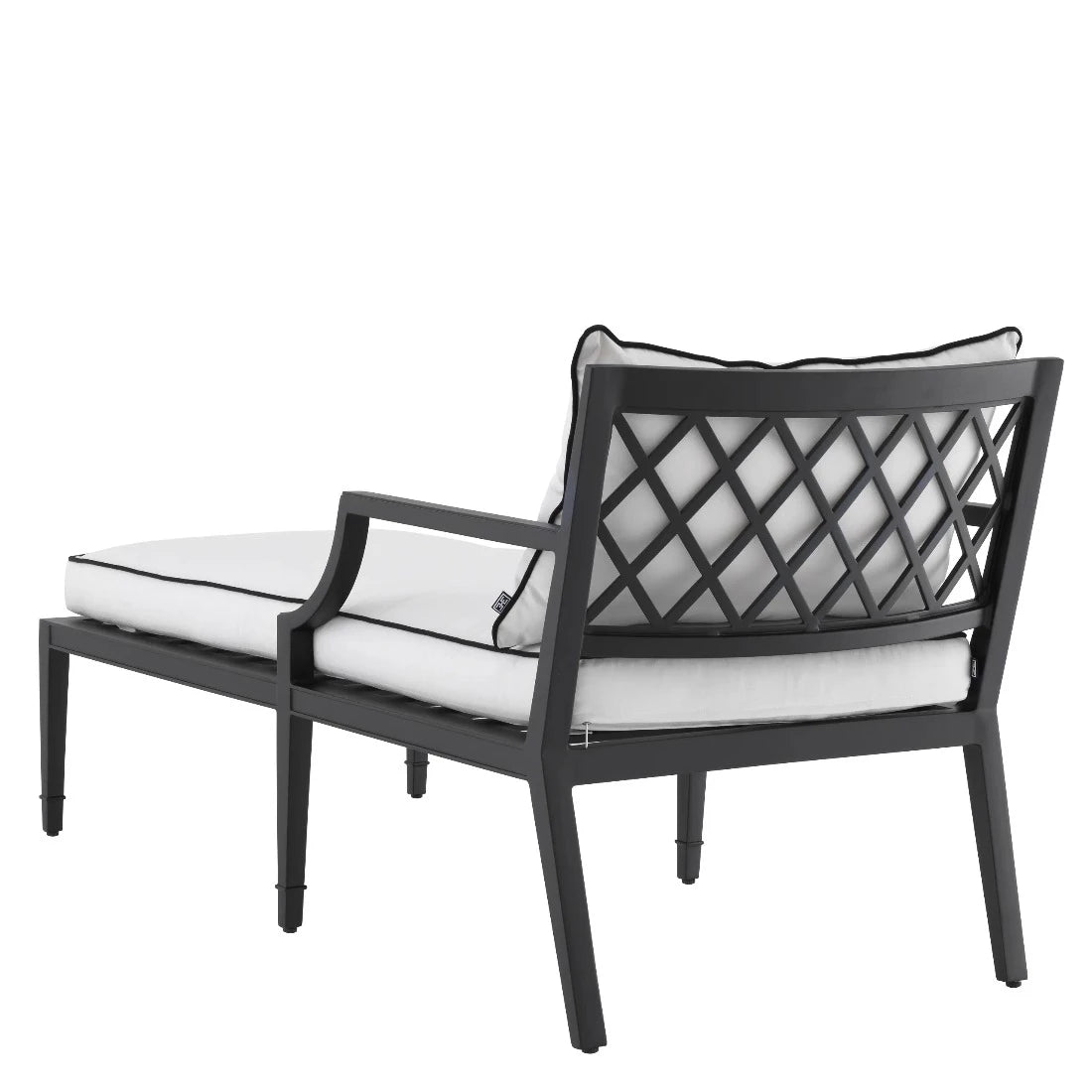 Outdoor Chaise lounge Eichholtz Bella Vista black