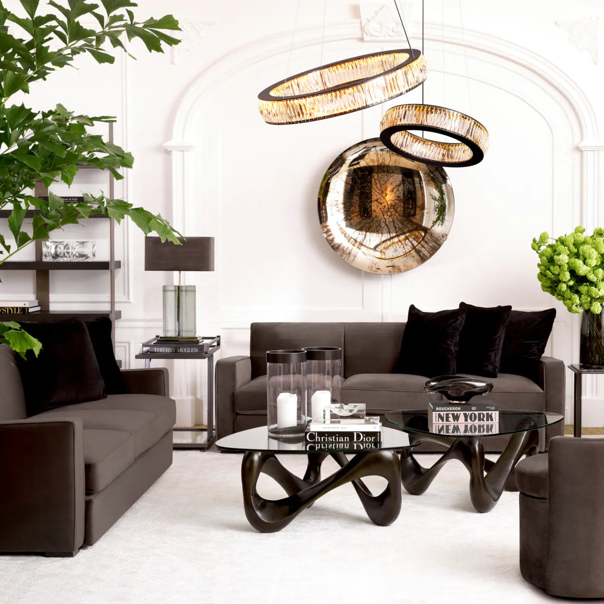 Eichholtz hanglamp Vancouver L Brons