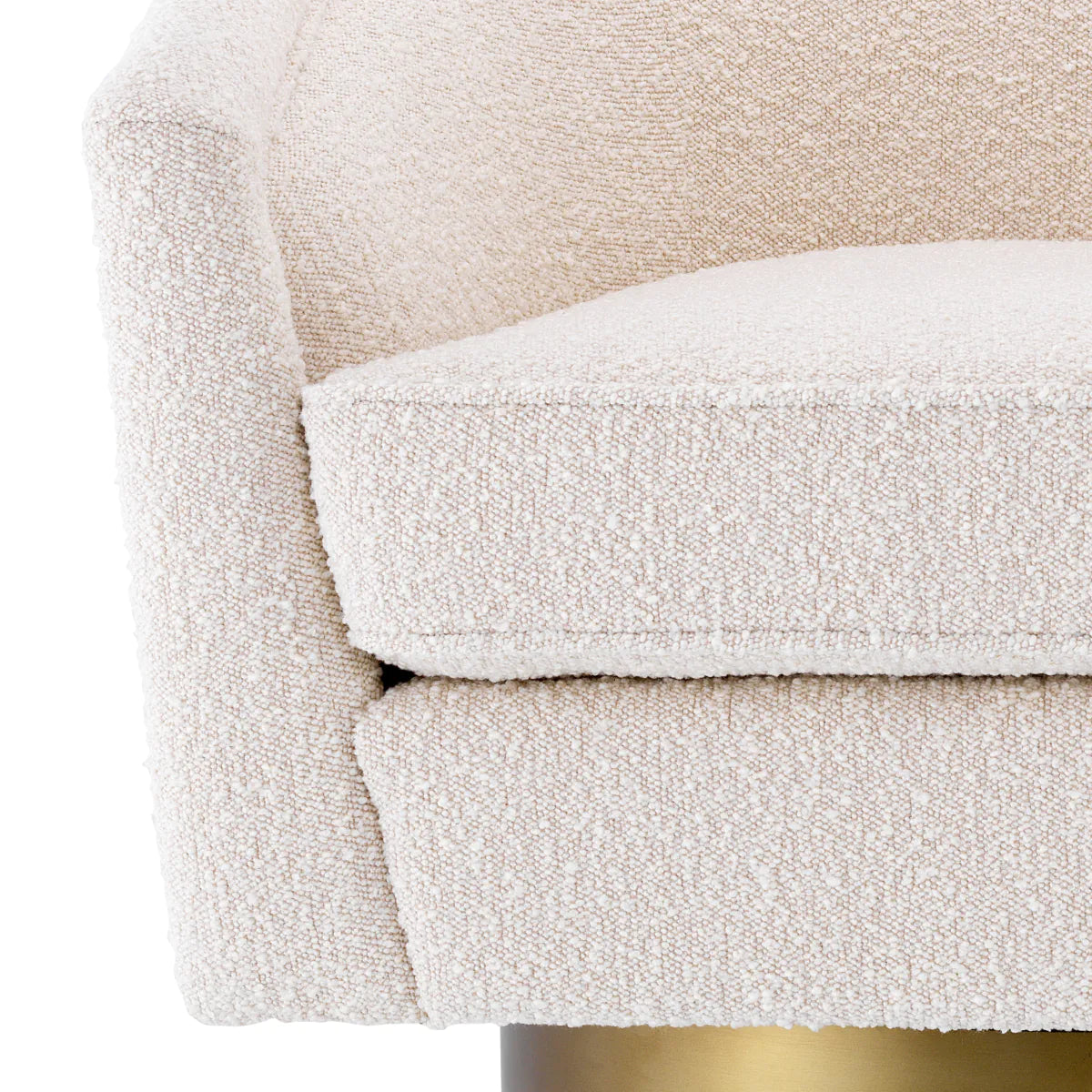 Eichholtz swivel armchair Catene cream