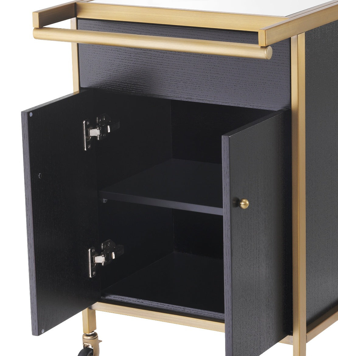 Trolley Eichholtz Eiffel brushed brass barcart