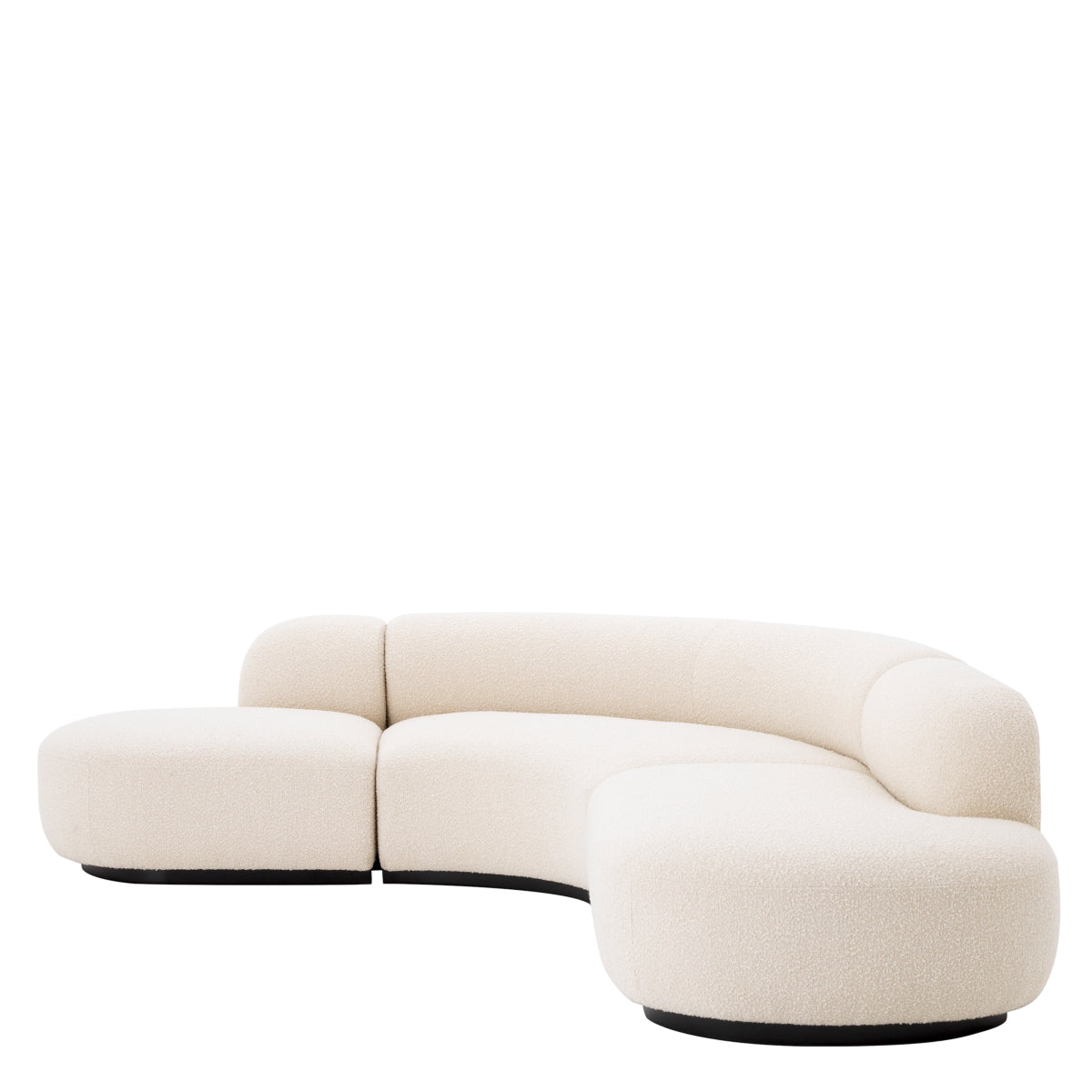 Sofa Eichholtz Björn L Bouclé Creme