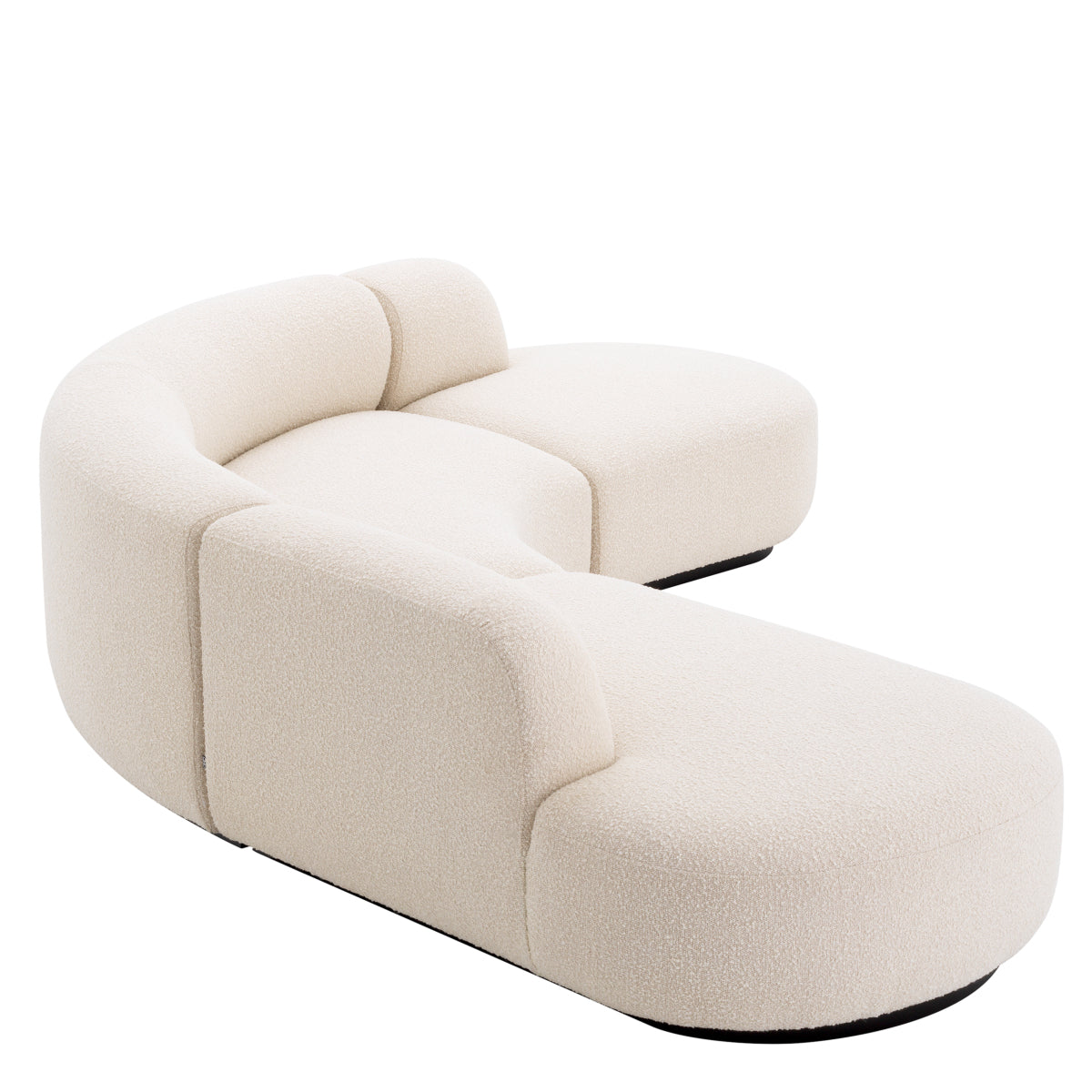 Sofa Eichholtz Björn L Bouclé Creme