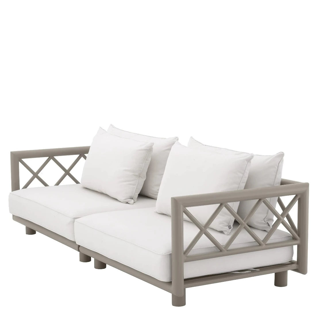 Outdoor sofa Eichholtz Mandelieu greige