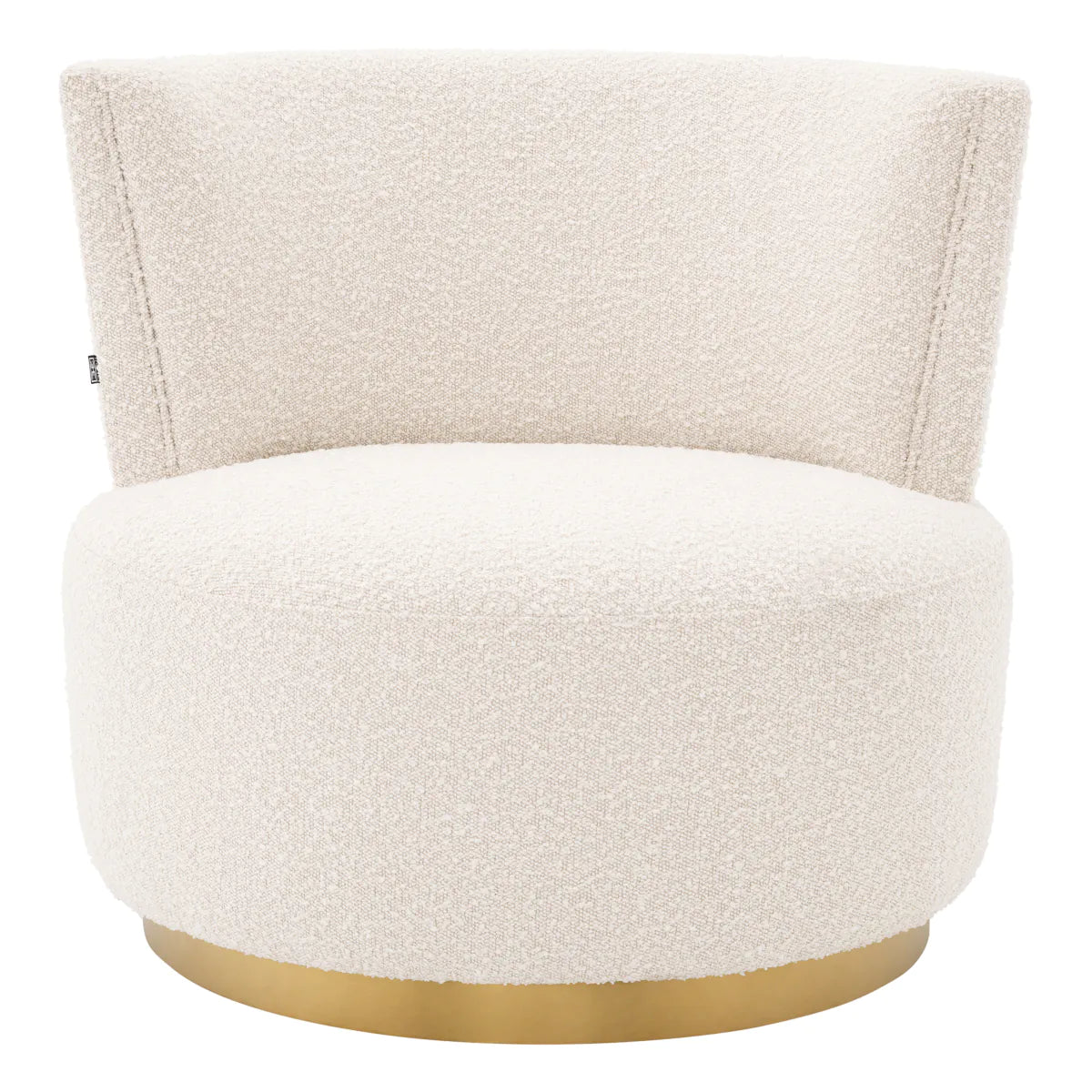 Eichholtz Swivel chair Alonso Boucle cream