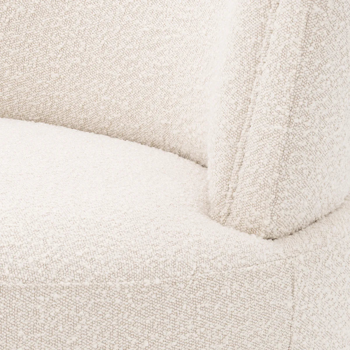 Eichholtz Swivel chair Alonso Boucle cream