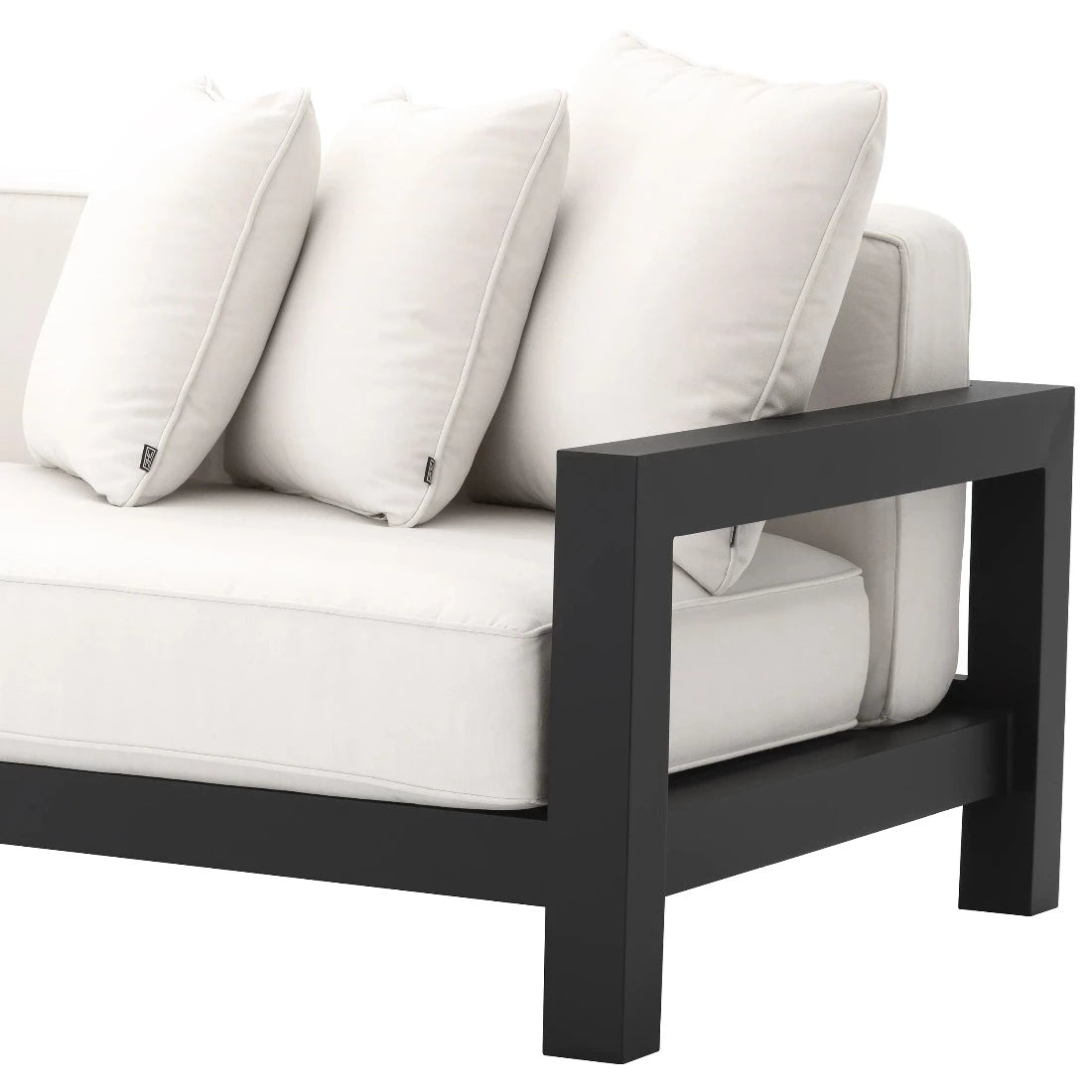 Eichholtz Outdoor sofa Cap-Antibes zwart