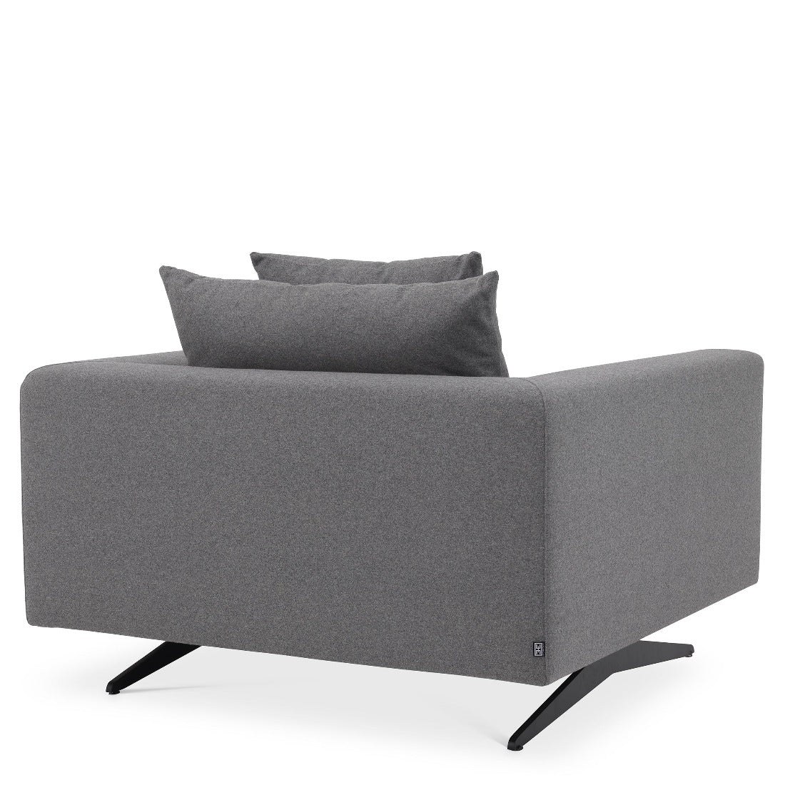 Eichholtz Sessel Endless grau Wolle