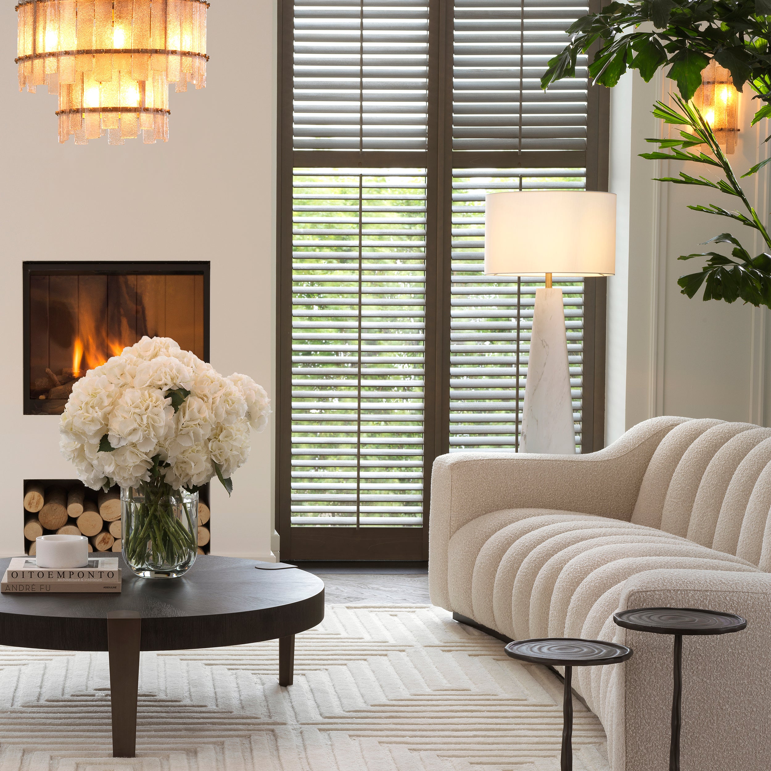 Sofa Eichholtz Kelly L Bouclé cream