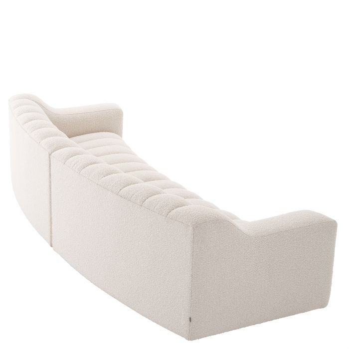 Sofa Eichholtz Kelly L Bouclé cream
