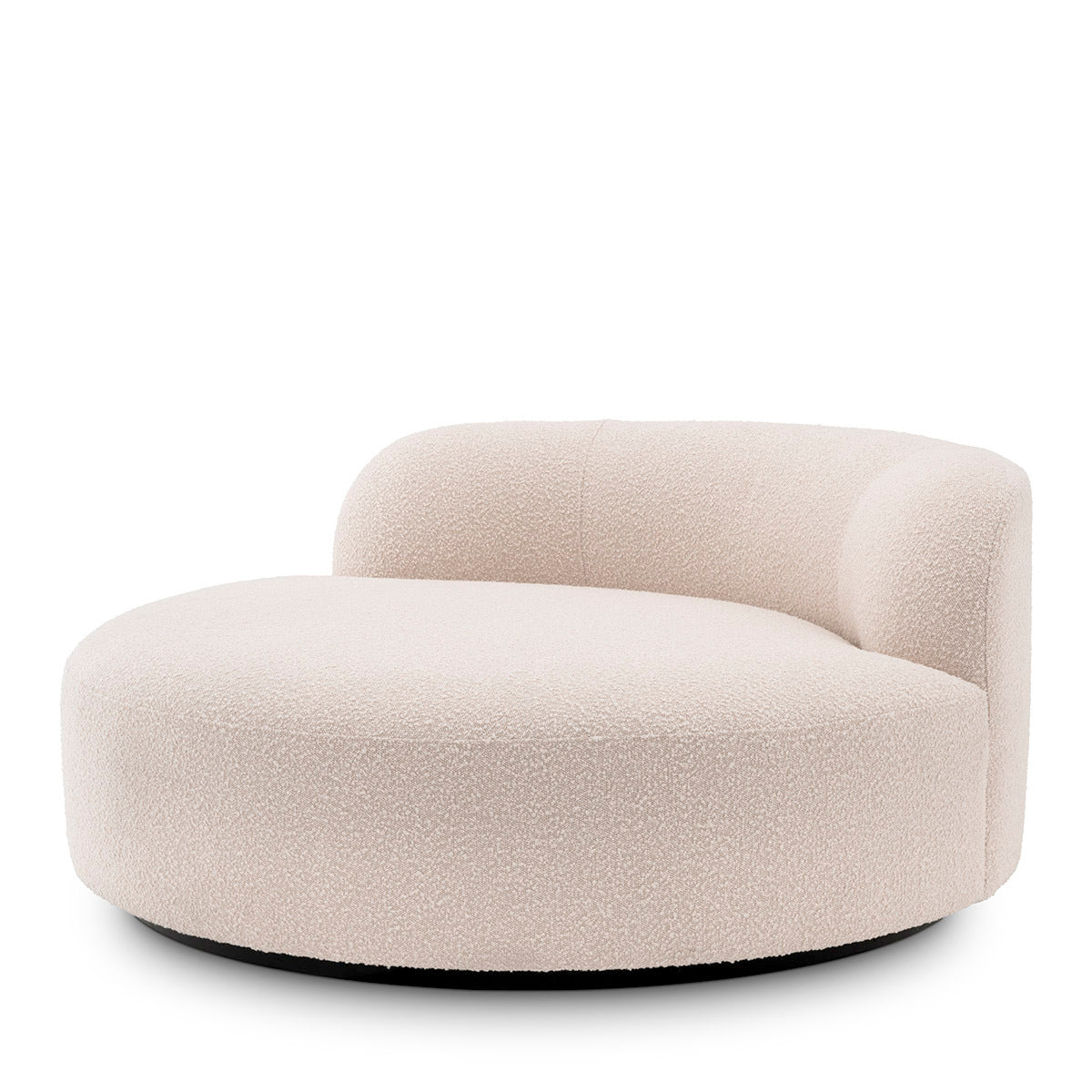 Sofa Eichholtz Björn Rond bouclé crème