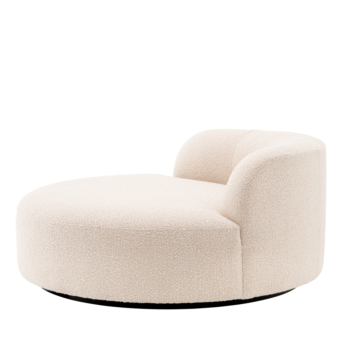 Sofa Eichholtz Björn Rond bouclé crème