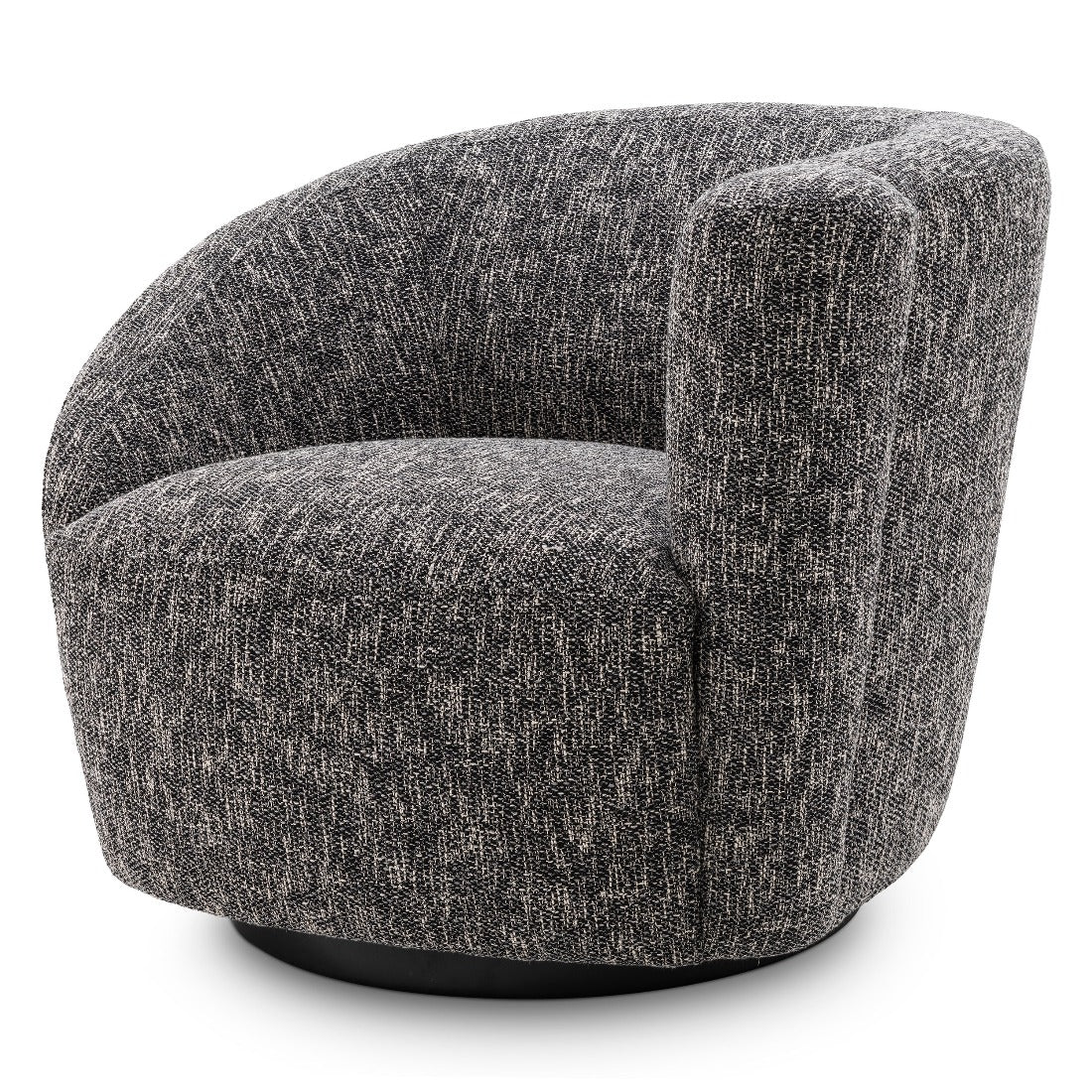 Swivel chair Eichholtz Colin right cambon black