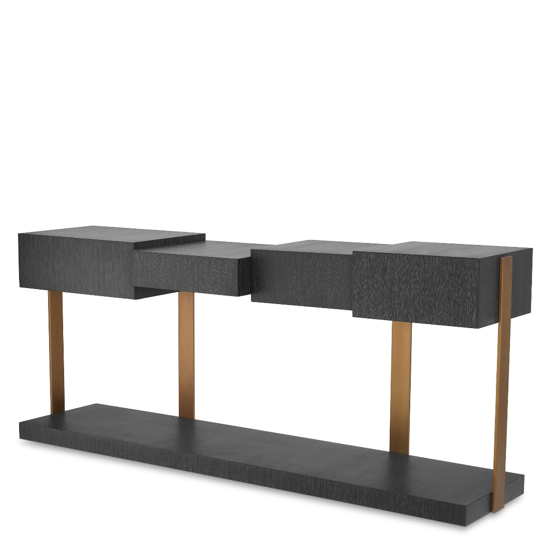 Console table Eichholtz Nerone Charcoal oak