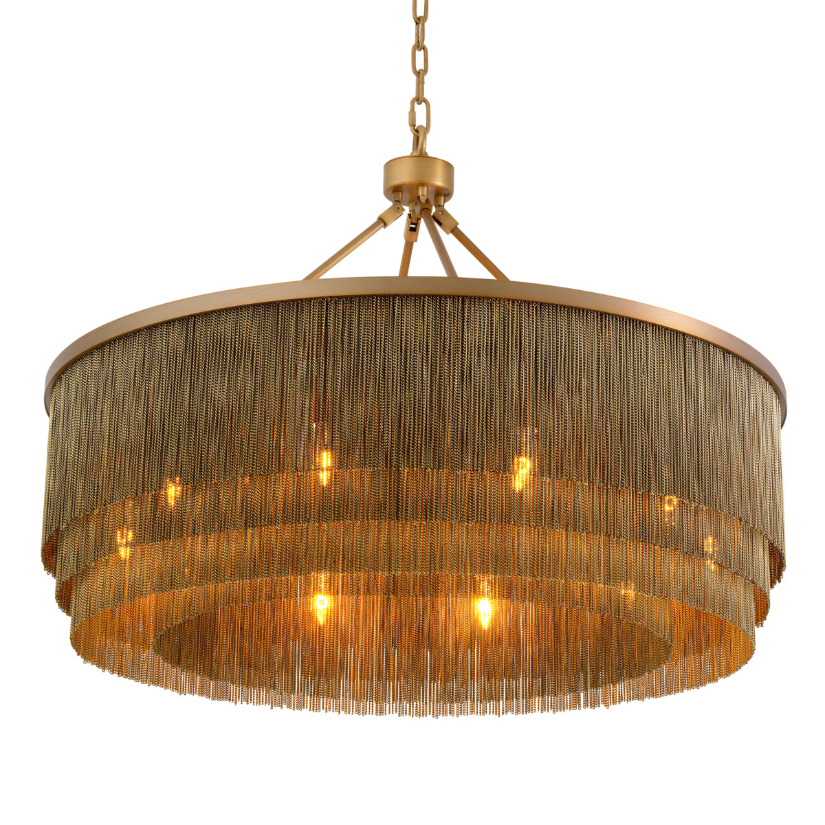 Chandelier Eichholtz Tissot L Brass