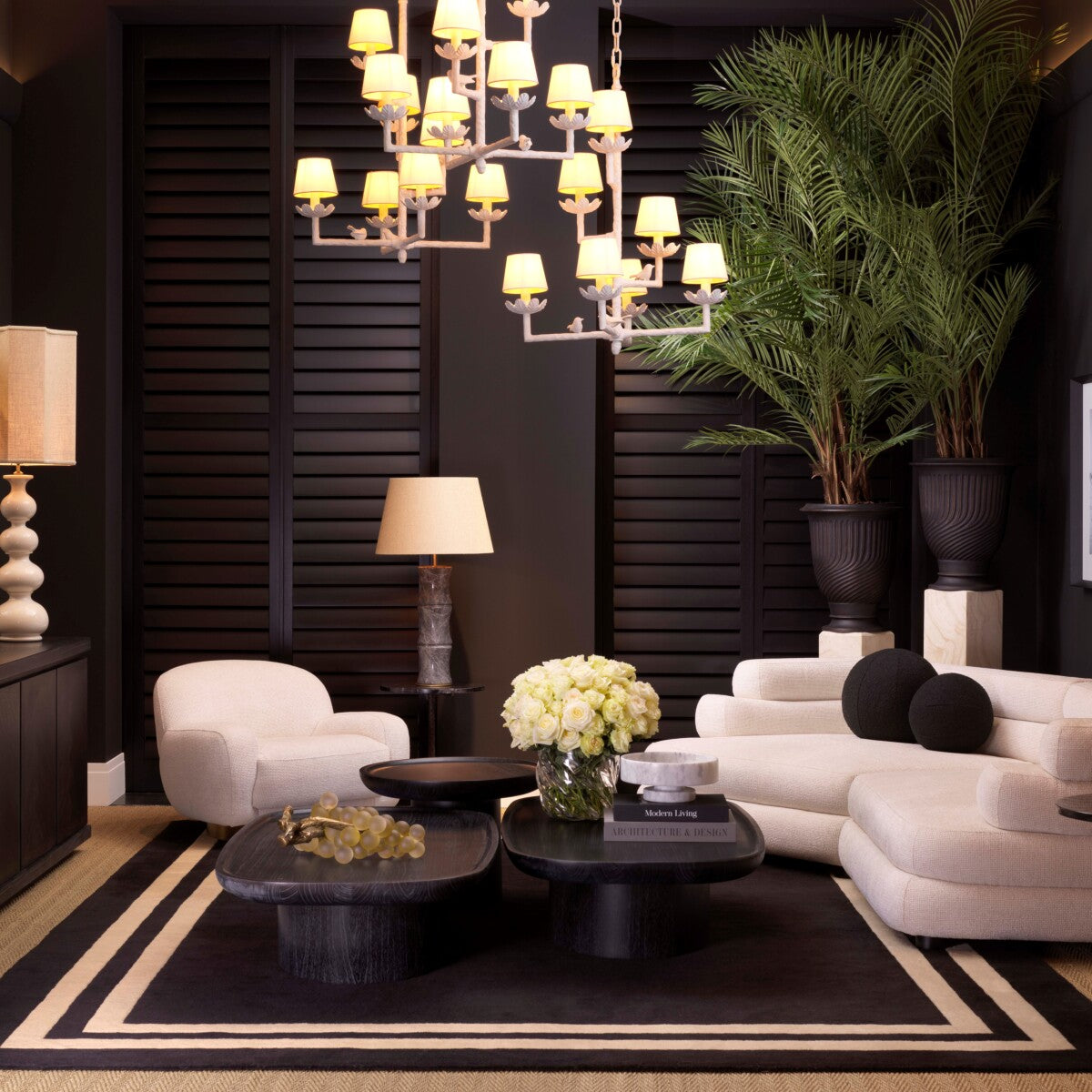 Swivel chair Eichholtz Udine lyssa off-white