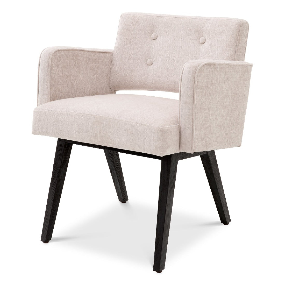 Dining chair Eichholtz Locarno beige eetkamerstoel sisley