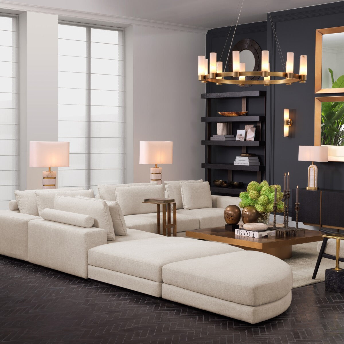 Eichholtz sofa Lounge club beige