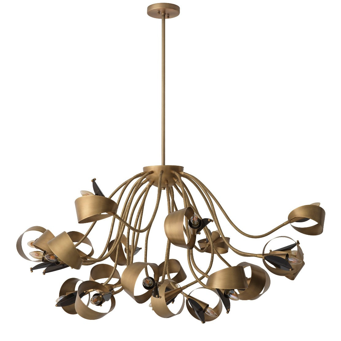 Chandelier Eichholtz Corrientes Antique brass finish
