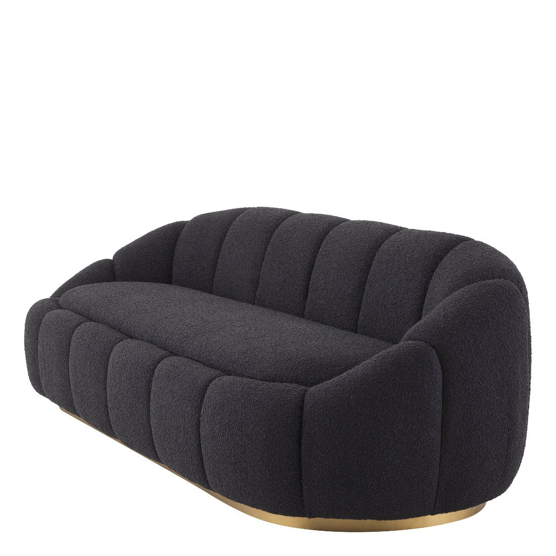 Sofa Eichholtz Inger Bouclé black