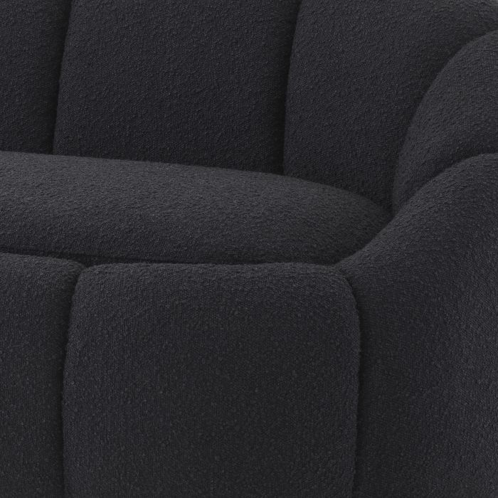 Sofa Eichholtz Inger Bouclé black
