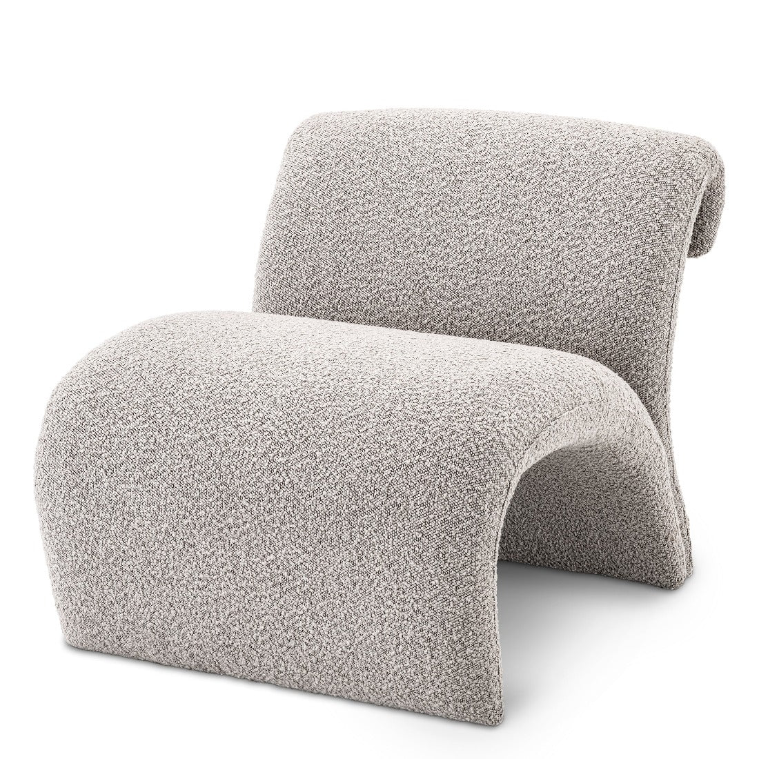 Eichholtz Sessel Vignola Bouclé grau