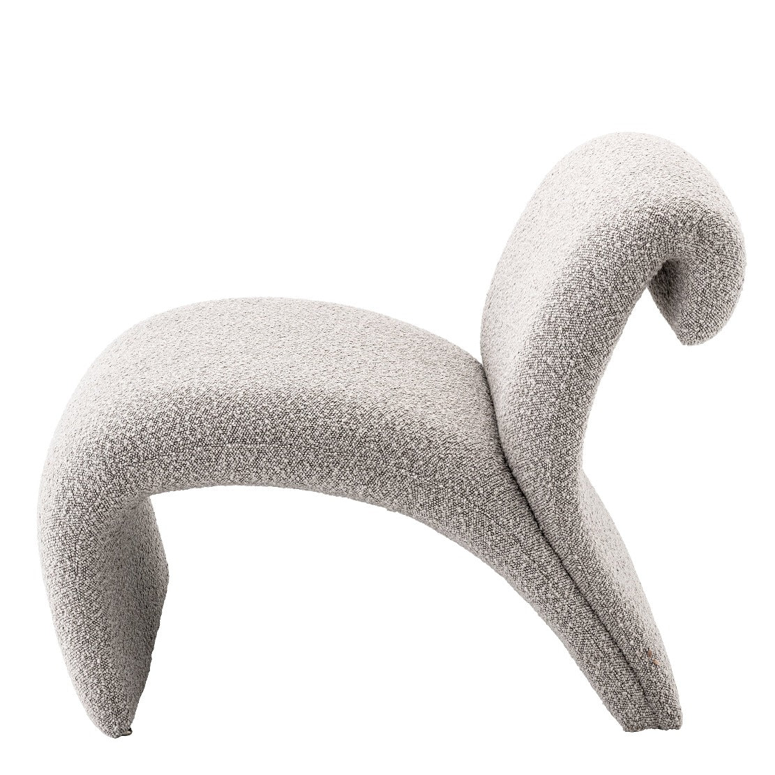 Eichholtz Sessel Vignola Bouclé grau