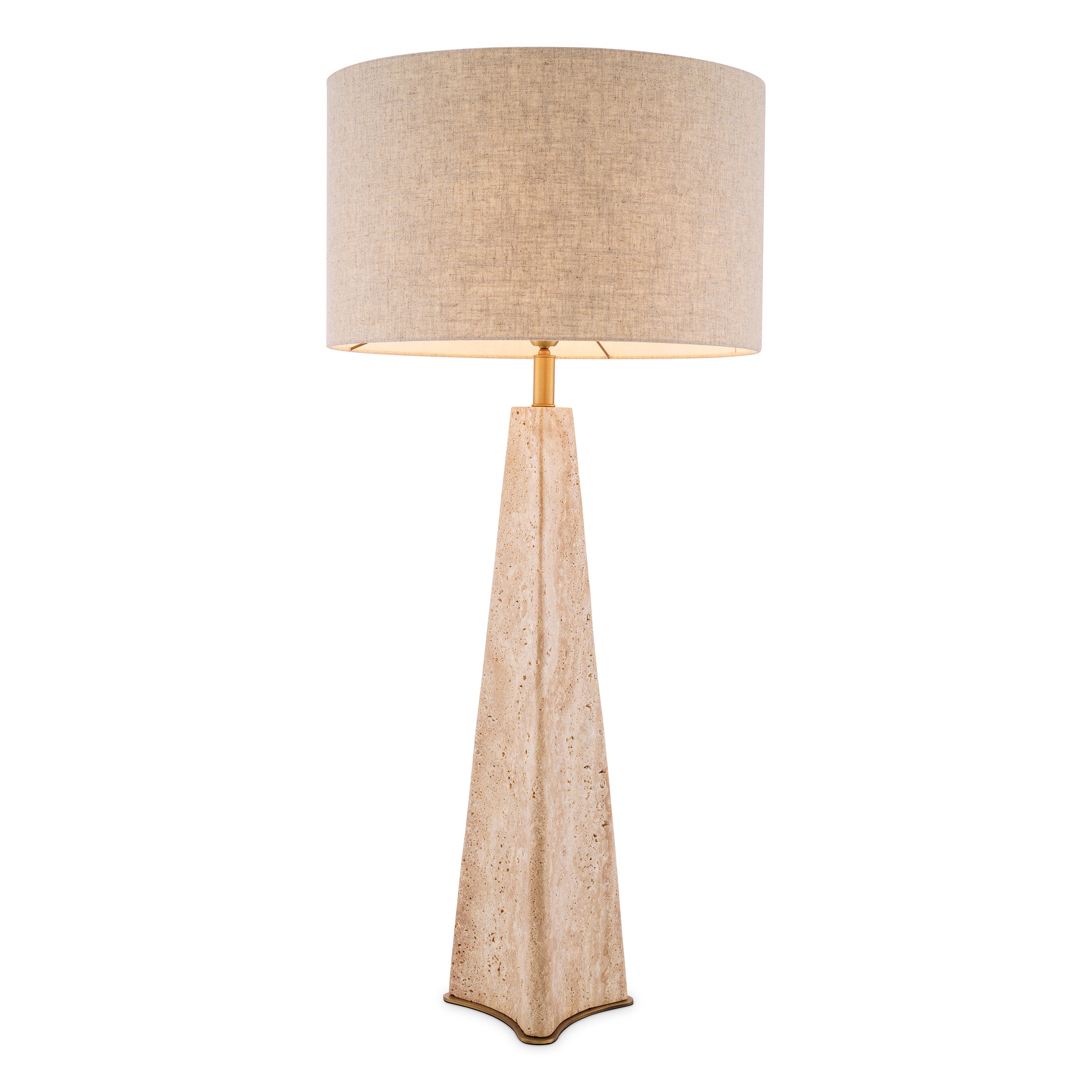 Table Lamp Eichholtz Benson Travertine