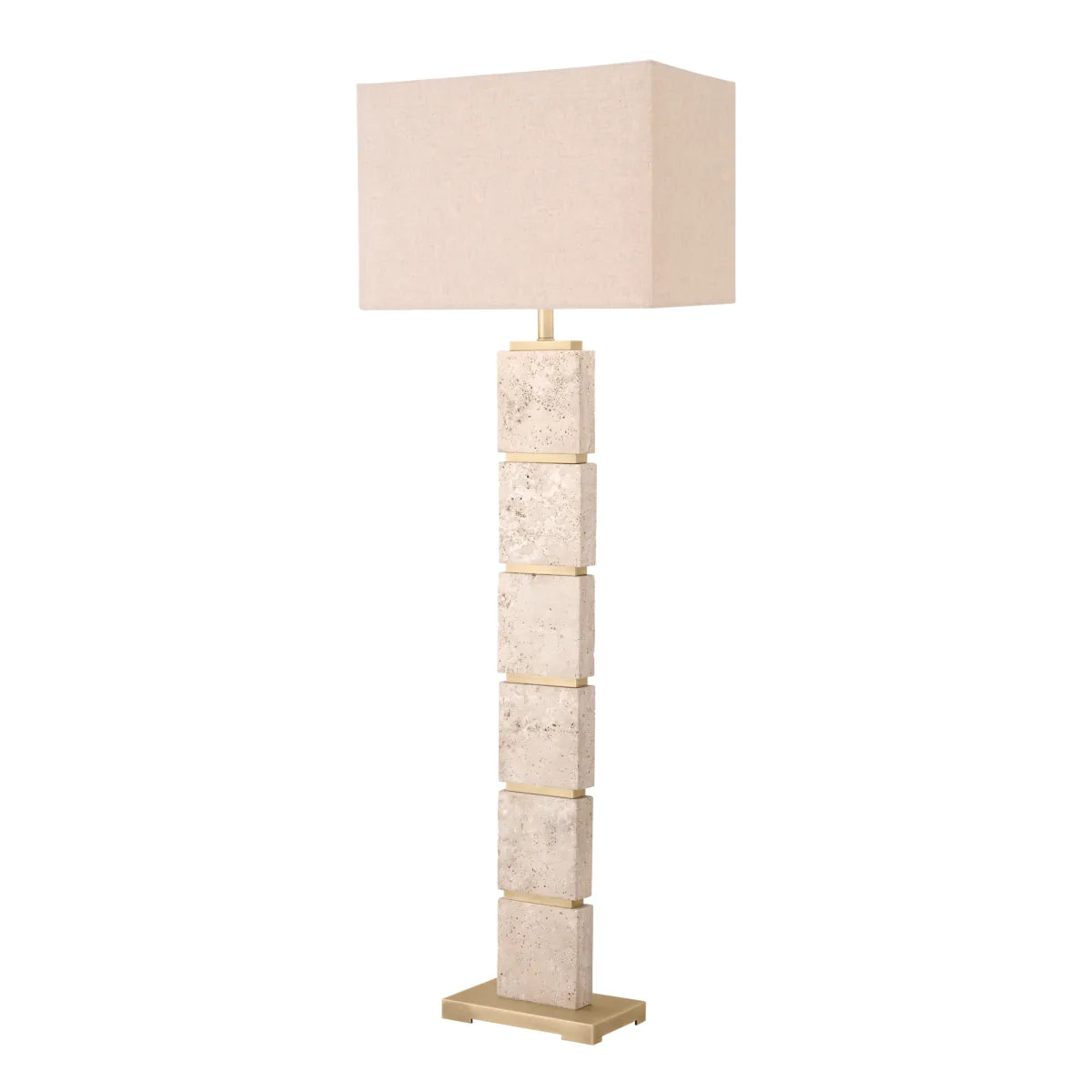 Eichholtz floor lamp Newton Travertine