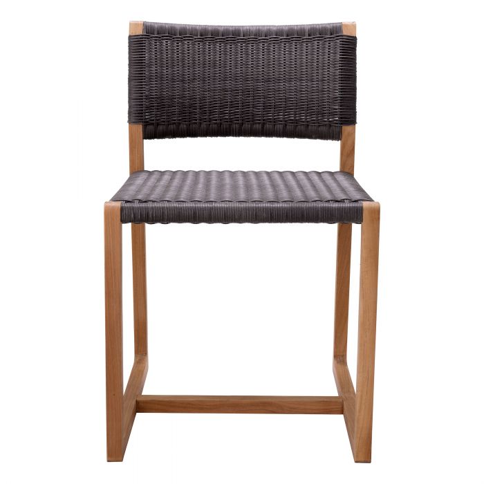 Outdoor dining chair Eichholtz Griffin Black