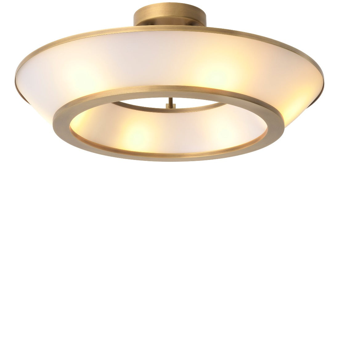 ceiling lamp Chandelier Eichholtz Ferette antique brass finish