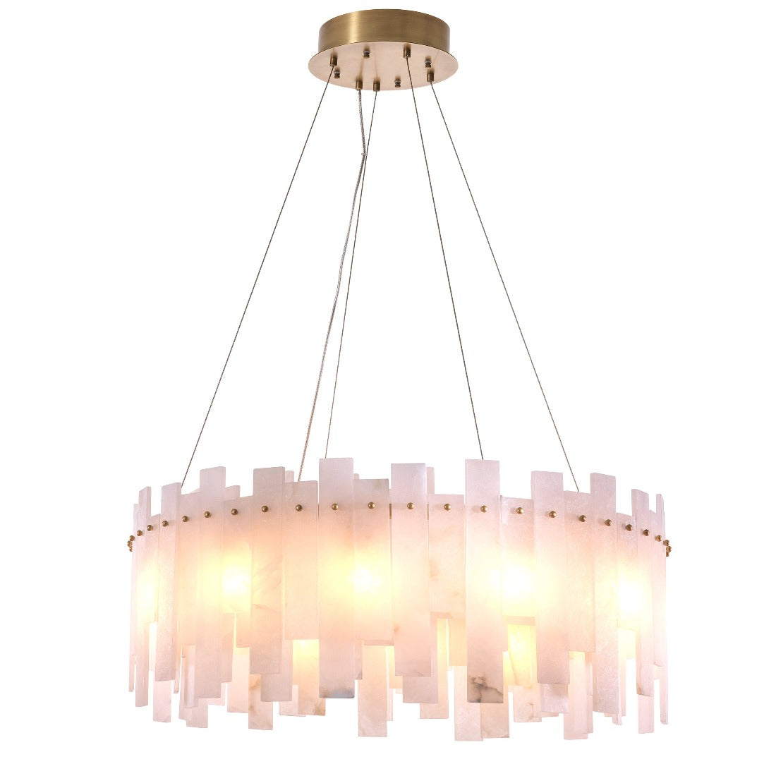Chandelier Eichholtz Pizzorni Antique brass finish