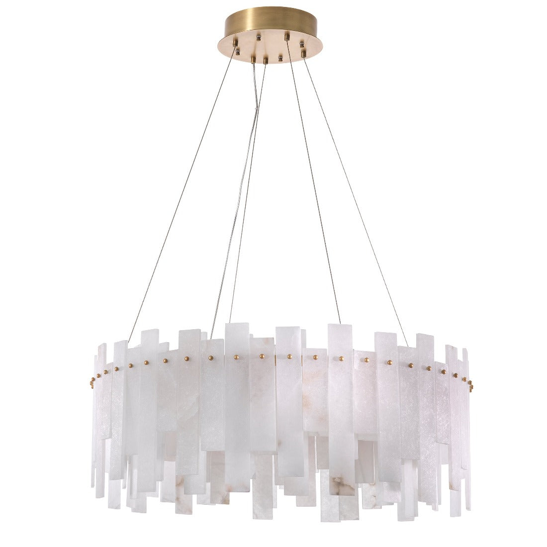 Chandelier Eichholtz Pizzorni Antique brass finish