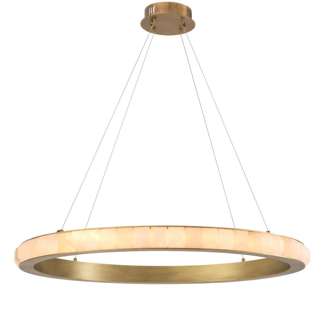 Chandelier Eichholtz Cabildo Antique brass finish