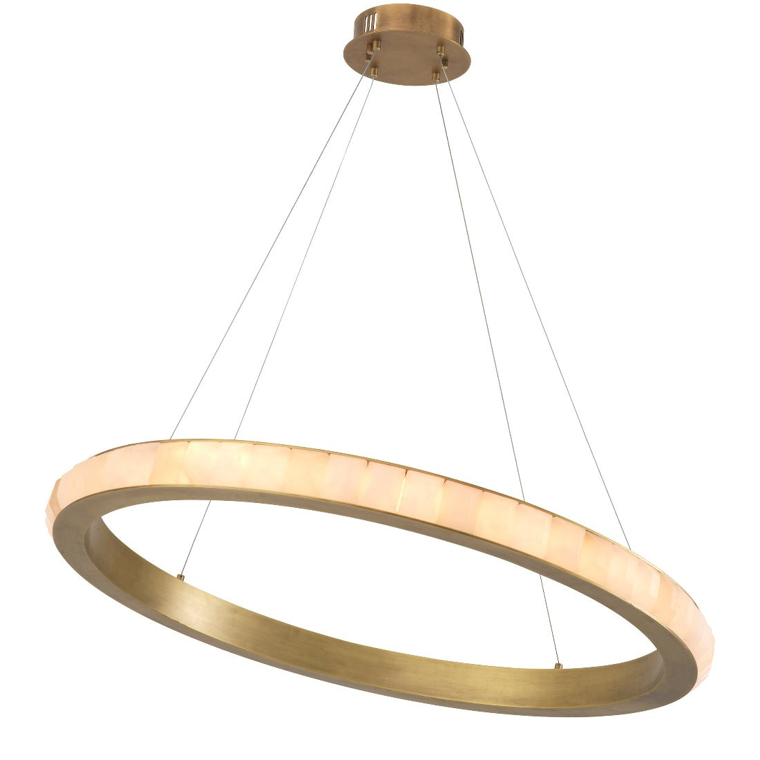 Chandelier Eichholtz Cabildo Antique brass finish