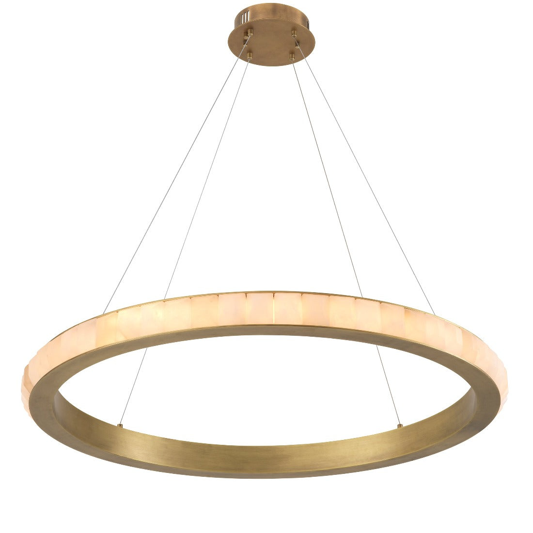 Chandelier Eichholtz Cabildo Antique brass finish