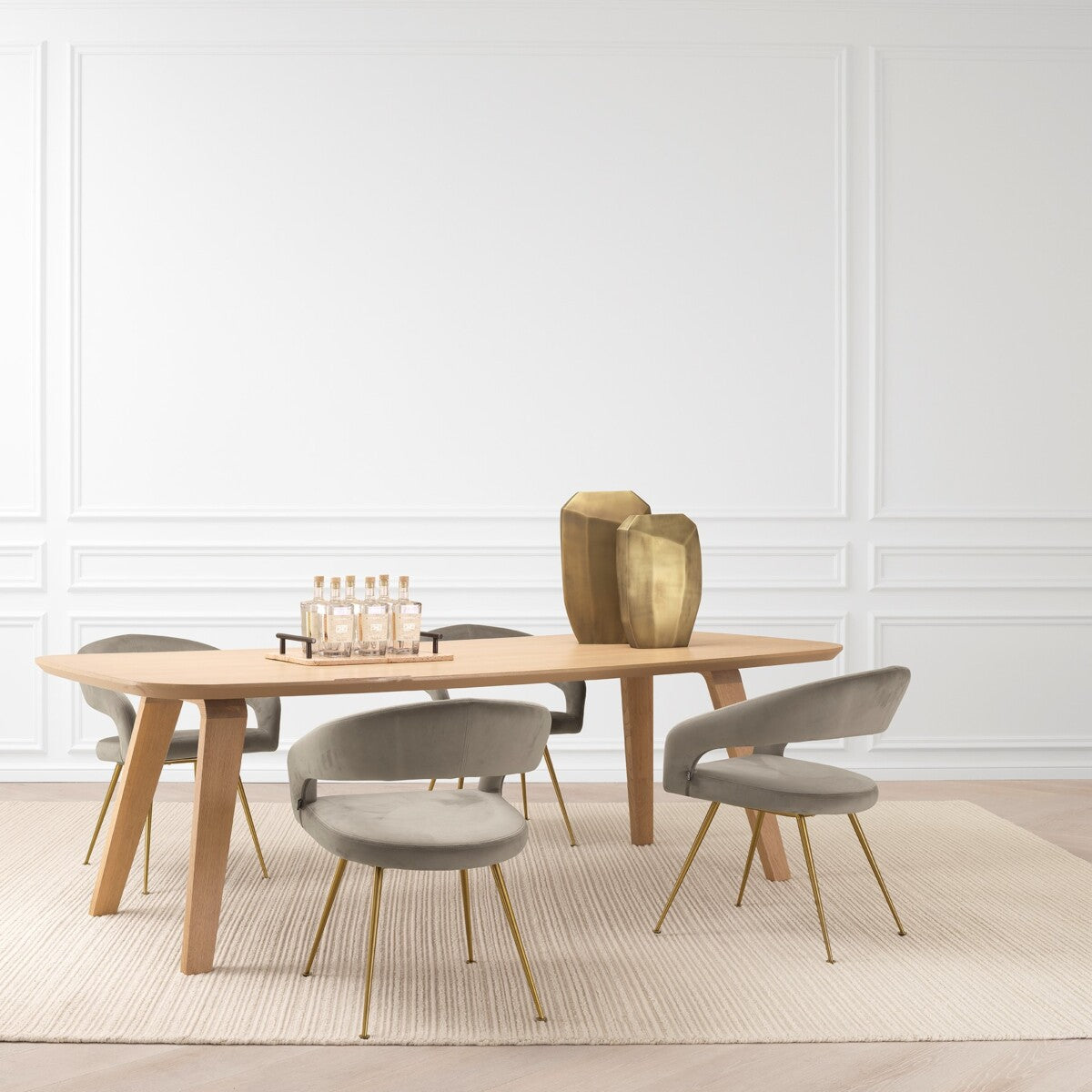 Eichholtz eetkamertafel Glover Naturel
